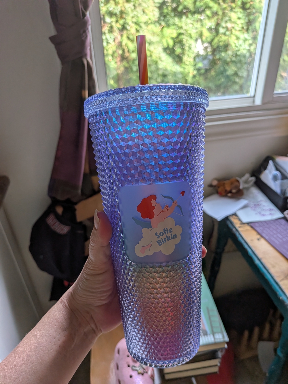 Starbucks Textured Tumbler with Straw